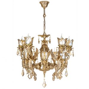 خرید                     لوستر چشمه نور 10 شعله کد C2709/5