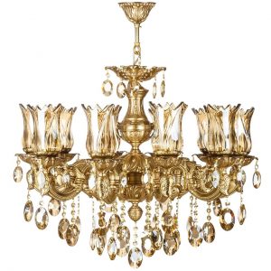خرید لوستر چشمه نور10 شعله کد C2547