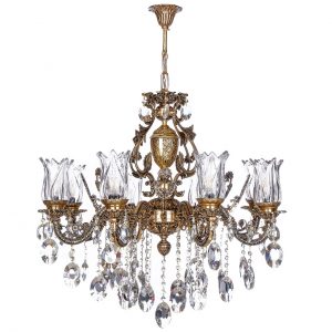 خرید لوستر چشمه نور 8 شعله کد C2545