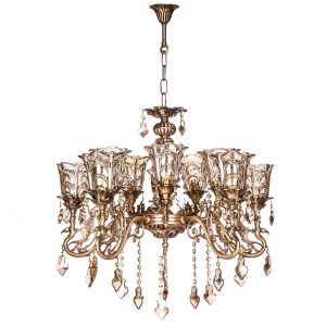خرید                     لوستر چشمه نور 10 شعله کد C2734