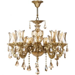 خرید لوستر چشمه نور ده شعله کدC2754/5_5