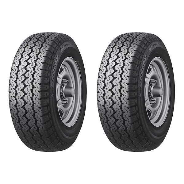 خرید                                     لاستیک خودرو دانلوپ مدل TG30 سایز 215/80R15 - دو حلقه