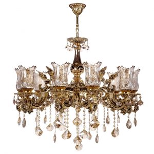 خرید                     لوستر چشمه نور 12 شعله کدS3523/6A