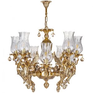 خرید                     لوستر چشمه نور 10 شعله کد C2531/5