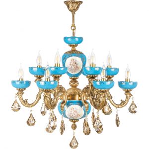 خرید                     لوستر چشمه نور 12 شعله کد C2922/6-AF