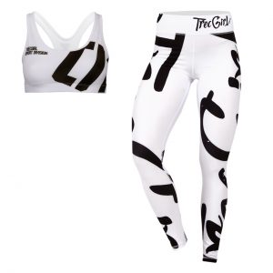 خرید                     ست نیم تنه و لگ ورزشی زنانه ترک ویر مدل White Black 12