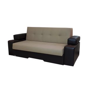 خرید                     کاناپه مبل تختخواب شو ( تخت شو ، تختخوابشو ، تخت خواب شو ) دو نفره آرا سوفا مدل V23M