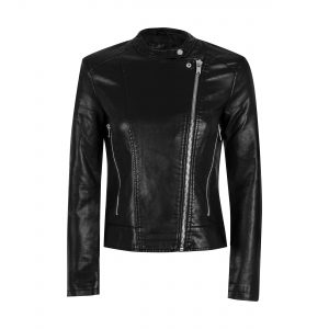 خرید                     کت چرم زنانه کالینز مدل CL1035930-BLK