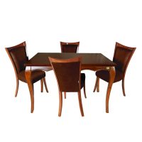 خرید                     میز و صندلی ناهار خوری چوبکو مدل 644_4