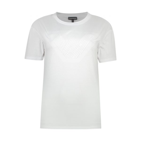 خرید                     تی شرت زنانه امپریو آرمانی مدل 3G2T882JSYZ-0100