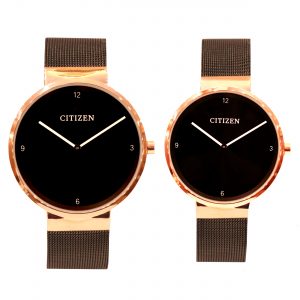 خرید                                     ست ساعت مچی عقربه ای زنانه و مردانه سیتی زن مدل CT RG3368