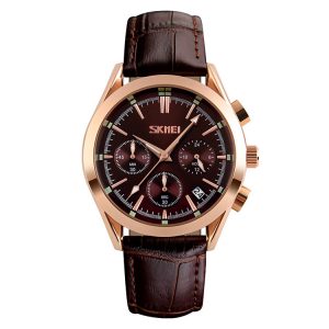 خرید                                     ساعت مچی عقربه ای مردانه اسکمی مدل S9127/Brown