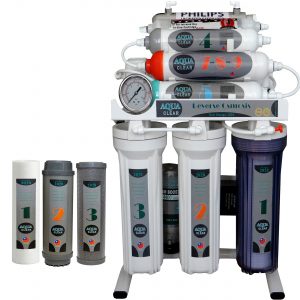 خرید دستگاه تصفیه کننده آب آکوآ کلیر مدل NEW DESIGN2020-AUX10 به همراه فیلتر مجموعه 3 عددی