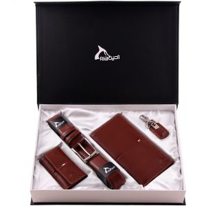 خرید                                     ست هدیه مردانه آدین چرم کد DS53