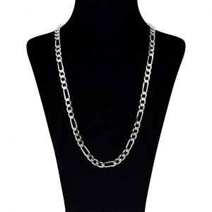 خرید                                     زنجير نقره مردانه  مدل FIG005