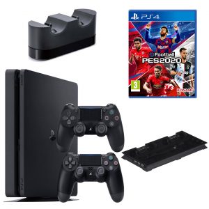 خرید                                     مجموعه کنسول بازی سونی مدل Playstation 4 Slim ریجن 2 کد CUH-2216B ظرفیت 1 ترابایت