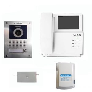 خرید آیفون تصویری آلدو مدل 412V1 مجموعه 4 عددی