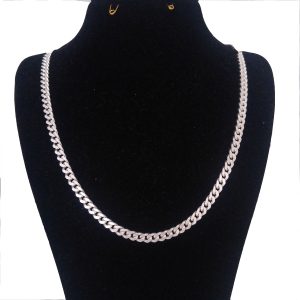 خرید                                     زنجیر نقره مردانه کد krt35.50