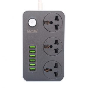 خرید شارژر USB و چندراهی برق الدینیو مدل SC3604