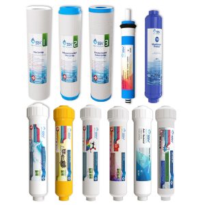 خرید                                     فیلتر دستگاه تصفیه کننده آب اس اس وی مدل H1150 بسته 11 عددی