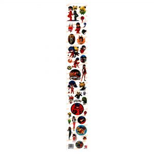 خرید                                     برچسب طرح دختر کفشدوزکی و پسر گربه ای کد 0111