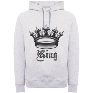 خرید                                     هودی مردانه طرح king کد F452