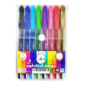 خرید خودکار سفیر مدل Alvand بسته 8 عددی