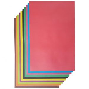 خرید                                     مقوا رنگی کد 102 سایز 50x70 سانتی متر بسته 10 عددی