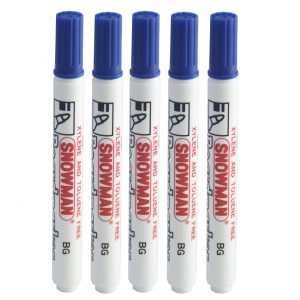 خرید                                     ماژیک وایت برد اسنومن مدل BG-12 بسته 5 عددی