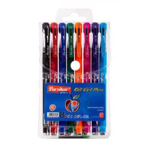 خرید خودکار رنگی پارسی کار کد JM-102-8 بسته 8 عددی
