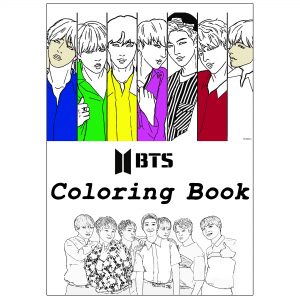 خرید                                     دفتر رنگ آمیزی گیلدا مدل بی تی اس BTS کد ART-105