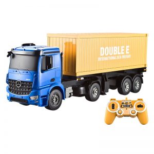 خرید                                     ماشین بازی کنترلی دابل ای مدل Mercedes-Benz Arocs Container Truck