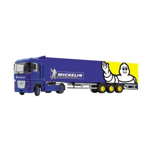 خرید ماکت ماشین جوال مدل Michelin - Renault Magnum with Trailer
