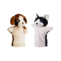 خرید                                     عروسک نمایشی مدل گربه و سگ مجموعه 2 عددی
