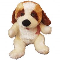 خرید                                     عروسک طرح سگ پشمالو ارتفاع 30 سانتی متر