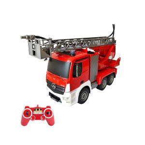 خرید                                     ماشین بازی کنترلی دبل ای مدل Mercedes Benz Antos Fire Truck