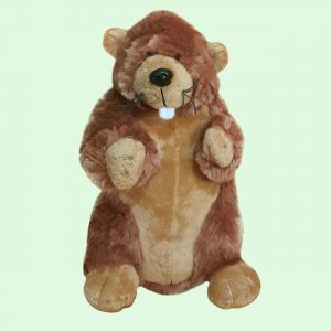 خرید                                     عروسک طرح سگ آبی مدل Beaver کد 154 ارتفاع 24 سانتی متر