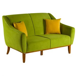 خریدمبل راحتی 2 نفره چشمه نور کد MA-407/2-BR-GR