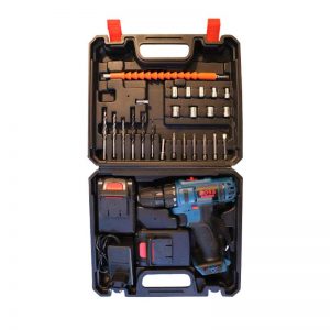 خرید                                     مجموعه 27 عددی دریل پیچ گوشتی چکشی شارژی باس مدل 27PC24V