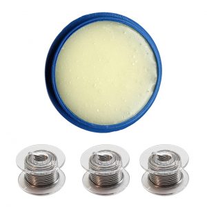 خرید                                     سیم لحیم مدل SL-110 بسته سه عددی به همراه روغن لحیم
