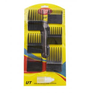 خریدست شانه ماشین اصلاح مدل uT-58 بسته 6 عددی به همراه روغن
