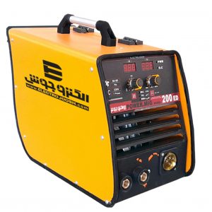 خرید اینورتر جوشکاری 220 آمپر صنایع جوش و برش الکتروجوش اصفهان کرمانی مدل POWER MIG 200ED