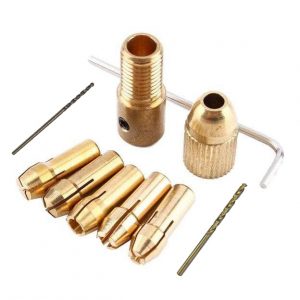 خرید                                     مجموعه 10 عددی سه نظام و مته شفت 3 مدل M8083 به همراه کولت مینیاتوری