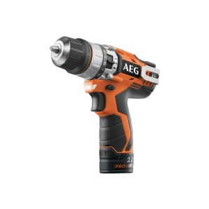 خرید                                     دریل پیچ گوشتی چکشی شارژی آ ا گ مدل BSB12C2+BHJ12C
