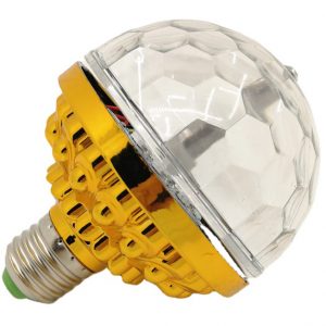 خرید  رقص نور مدل گردان کد FULL ROTATING LAMP E27