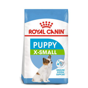 خرید غذای خشک سگ رویال کنین مدل puppy x-small وزن 1.5 کیلوگرم