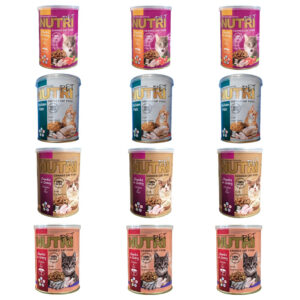 خرید کنسرو غذای گربه نوتری پت مدل Pack12 وزن 425 گرم بسته 12 عددی