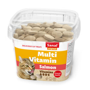 خرید مولتی ویتامین گربه سانال مدل Multi Vitamin salmon Cup وزن 100 گرم