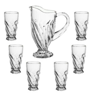 خرید ست پارچ و لیوان 7 پارچه مدل دنس