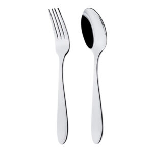 خرید سرویس قاشق و چنگال 12 پارچه ناب استیل مدل ورونا